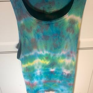 Tie-Dye Tank Top Woman's Size Large